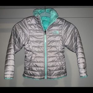 Girls Northface Reversible Jacket